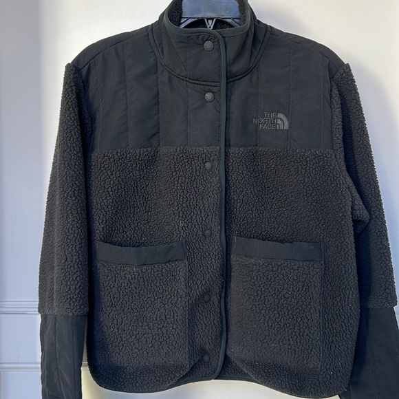 The North Face Cragmont Fleece Sherpa Tnf Black Jacket Women's size Medium - Picture 4 of 13